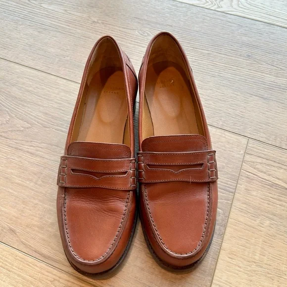 Sezane André Loafers Natural Heritage Leather - Size 8 - Picture 4 of 9